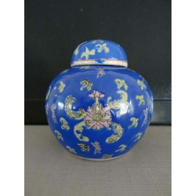 Gemberpotje blauw