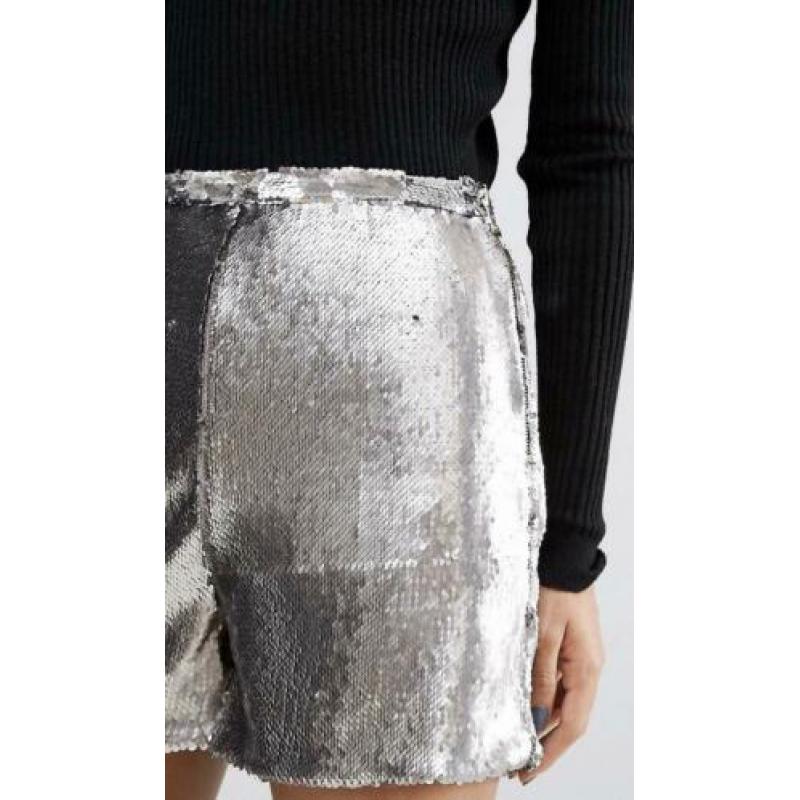 River Island short met pailletten