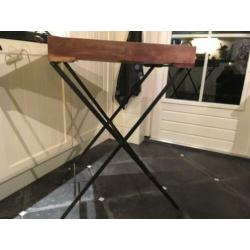 Old Wood dienblad op standaard