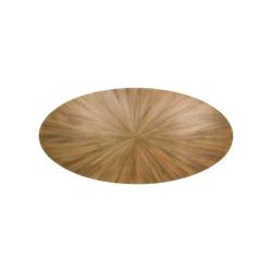 Ovale tafel. Trendy! Teak, eiken, steigerhout, mango, acacia