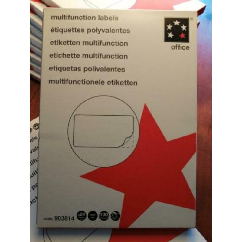 zelfklevende etiketten