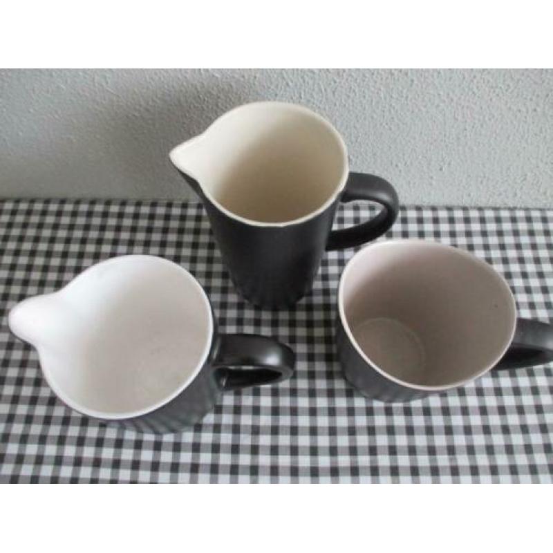 Drie Mooie Vintage Kannen Retro Melkkan