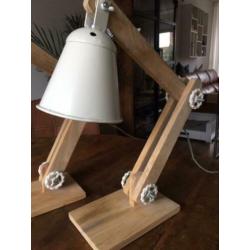 Tafellampen/bureaulampen industriele look