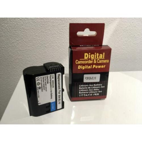 Nikon EN-EL15 accu 2200 mAh