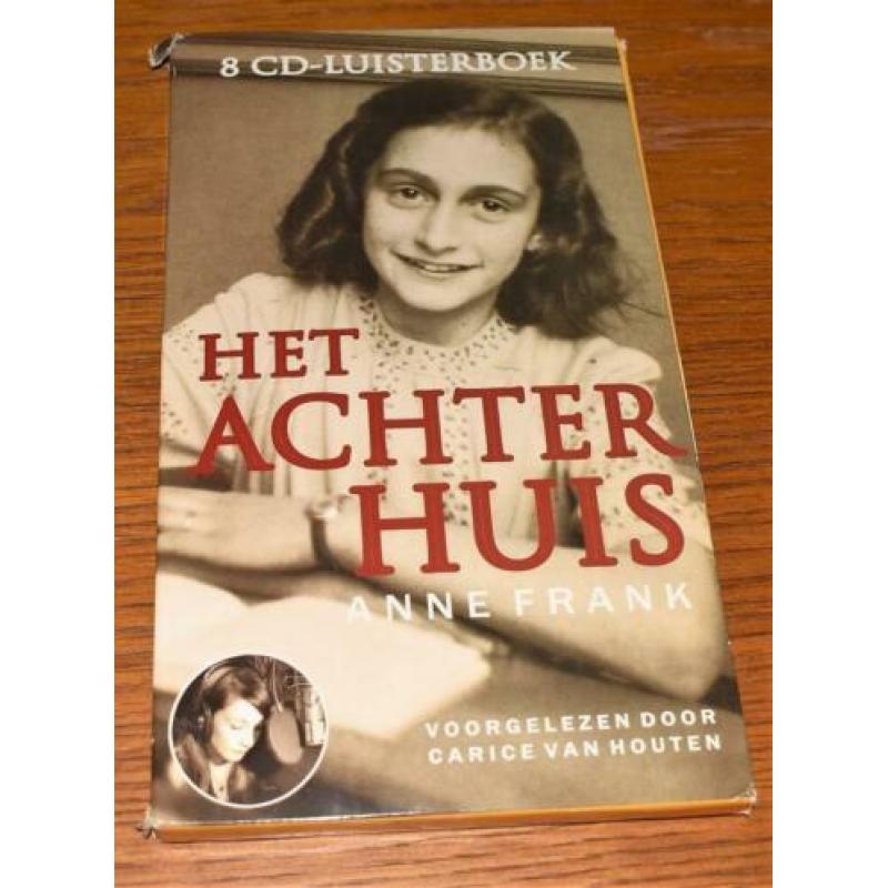 Anne Frank luisterboek 8 cd,s 10 euro inclusief verzenden