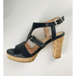 ROBERTO D’ANGELO sandalen met hoge hak, donkerblauw, maat 38
