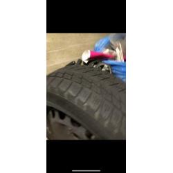 Winterbanden met velgen volkswagen