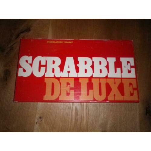 Scrabble de luxe compleet