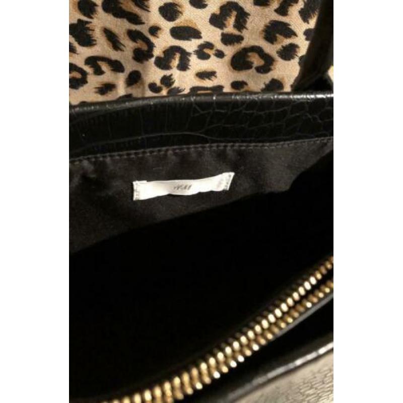 Zwarte hand/schoudertas•?&?