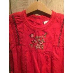 Next merk blouse, maat: 122/128
