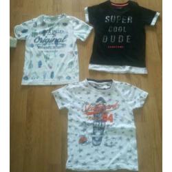 Pakketje zomer kleding maat 110/116