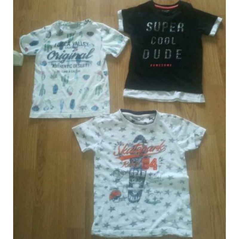 Pakketje zomer kleding maat 110/116