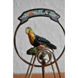 Vintage Toekan beeldje Jaren '70
