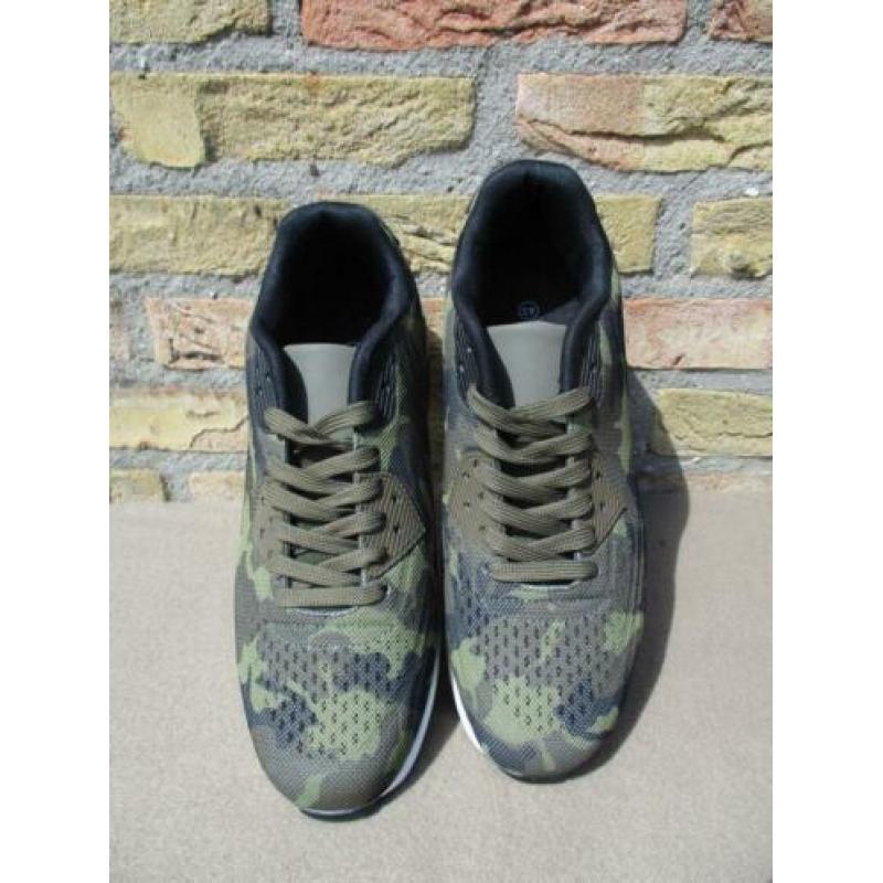 heren schoenen sneakers 'army' maat 43