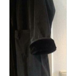 Warme winterjas wind en water dicht maat 54/56 zwart