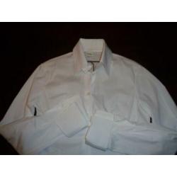 GIANMARCO FERRE witte blouse met prent rugpand
