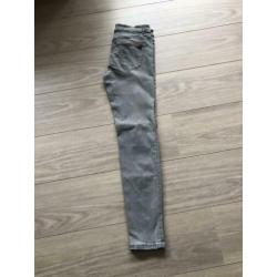 Grijze spijkerbroek Massimo Dutti maat 38