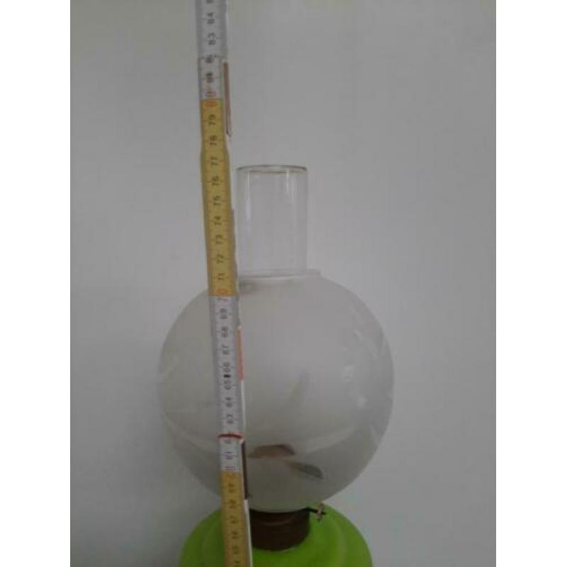 Glasgeblazen olielamp