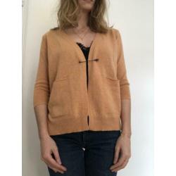 Humanoid zalmkleurig vest met speldsluiting, maat M
