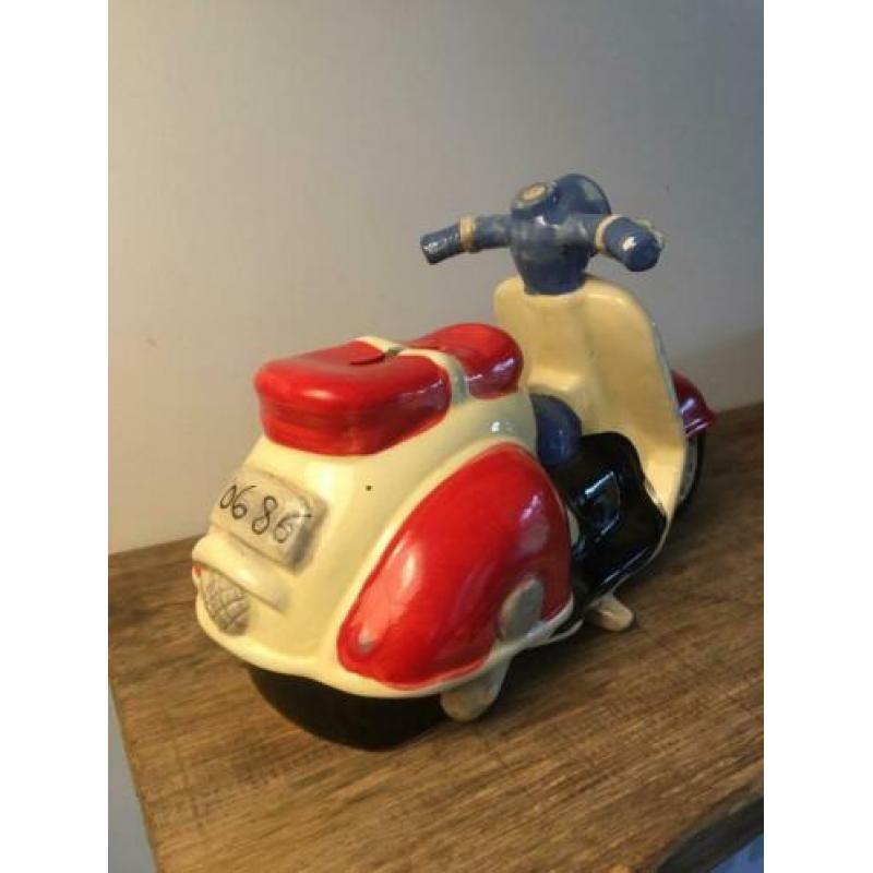 Mooie scooter spaarpot