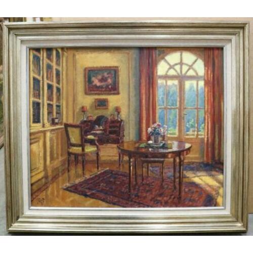 Lucien Frennet, de huisbibliotheek
