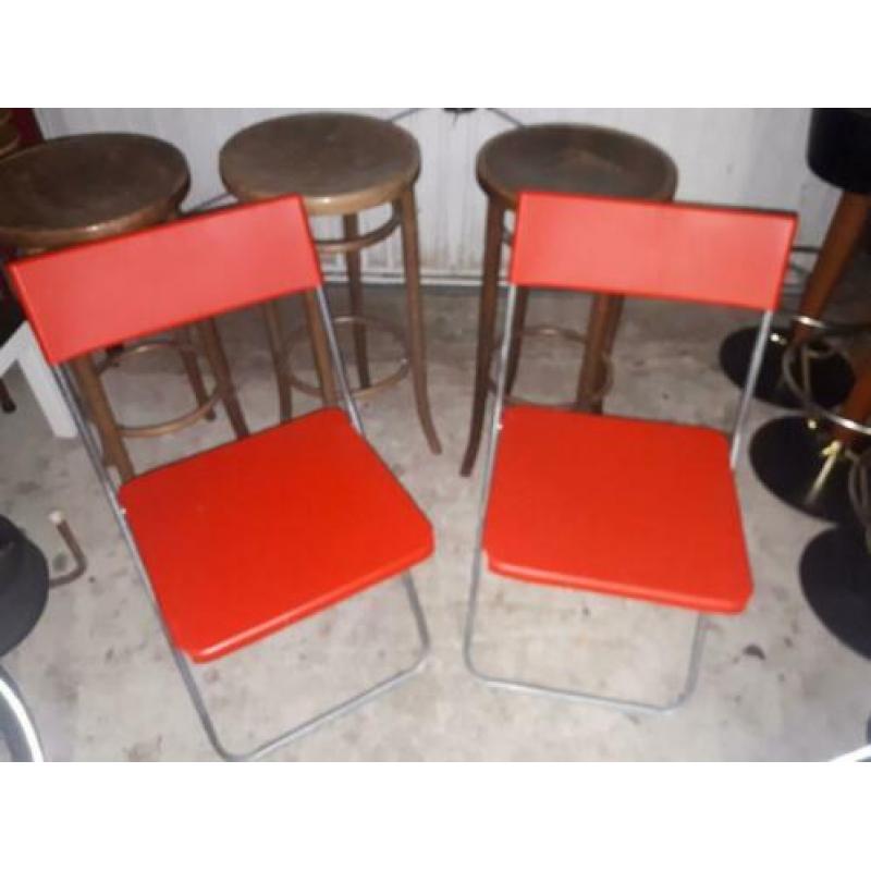 Klapstoelen 2 stuks in aanbieding voor slechts €10,- !!!