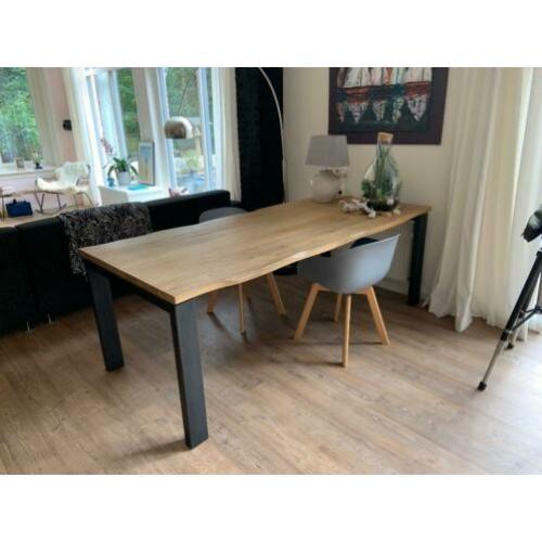 Eettafel, Eikenhout, Als Nieuw!