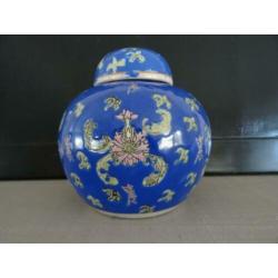 Gemberpotje blauw