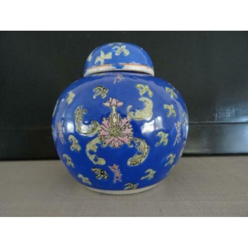 Gemberpotje blauw