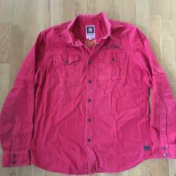 rood overhemd G-Star RAW maat XL