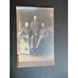 D-049 Antieke foto WO I, Duitse soldaten