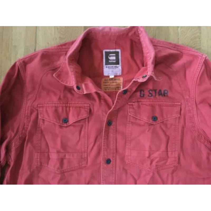 rood overhemd G-Star RAW maat XL