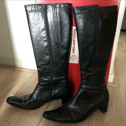 Laarzen Zwart Leder Maat 39.