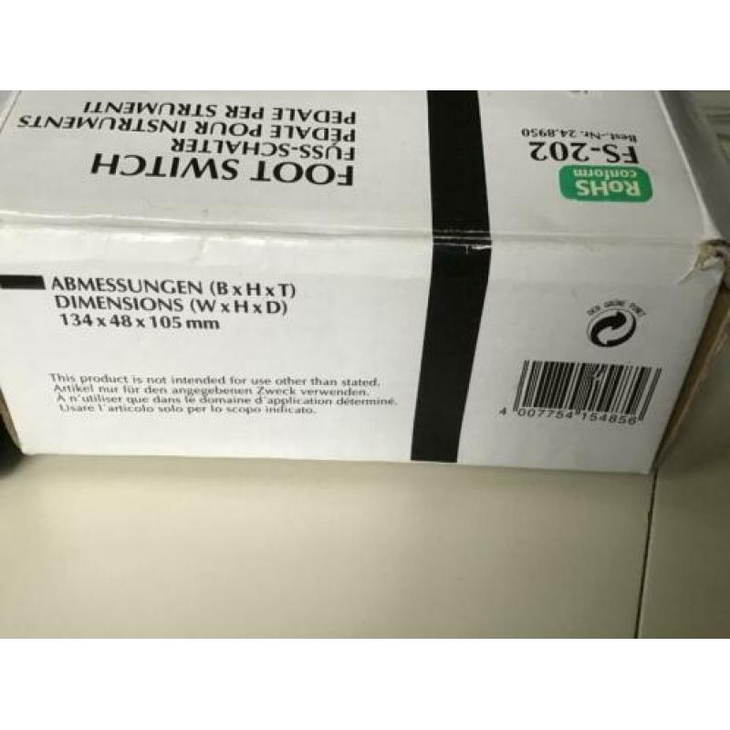 IMG Stage Line FS-202 Footswitch