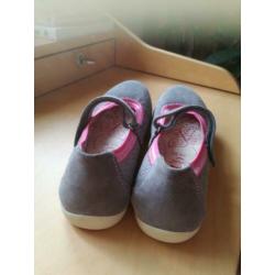 Leren ballerina's
