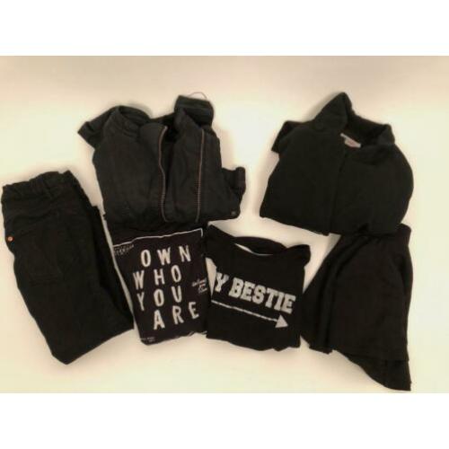 Pakket kinderkleding merk kleding 17 stuks 128-134-140-146