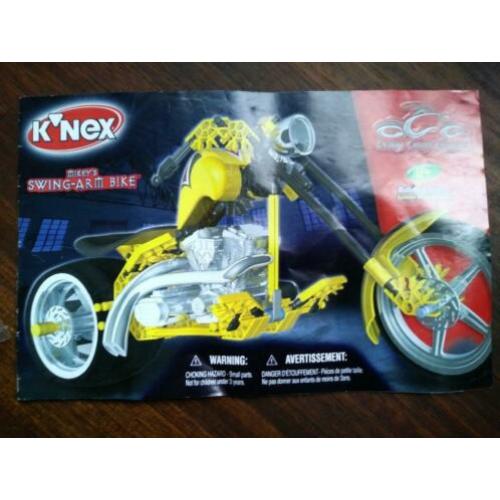 KNEX SWING ARM BIKE 2005 Orange County Choppers