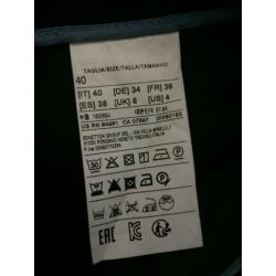 Zwarte pantalon Benetton maat I40 NL 34 - 36