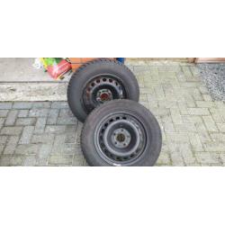 Winterbanden Megane 3 / stalen velgen (4 stuks)