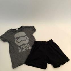 Pakket kinderkleding merk kleding 17 stuks 128-134-140-146