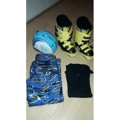 Skibroek+pully, schoenen Rossignol +helm €47.50 incl.verz