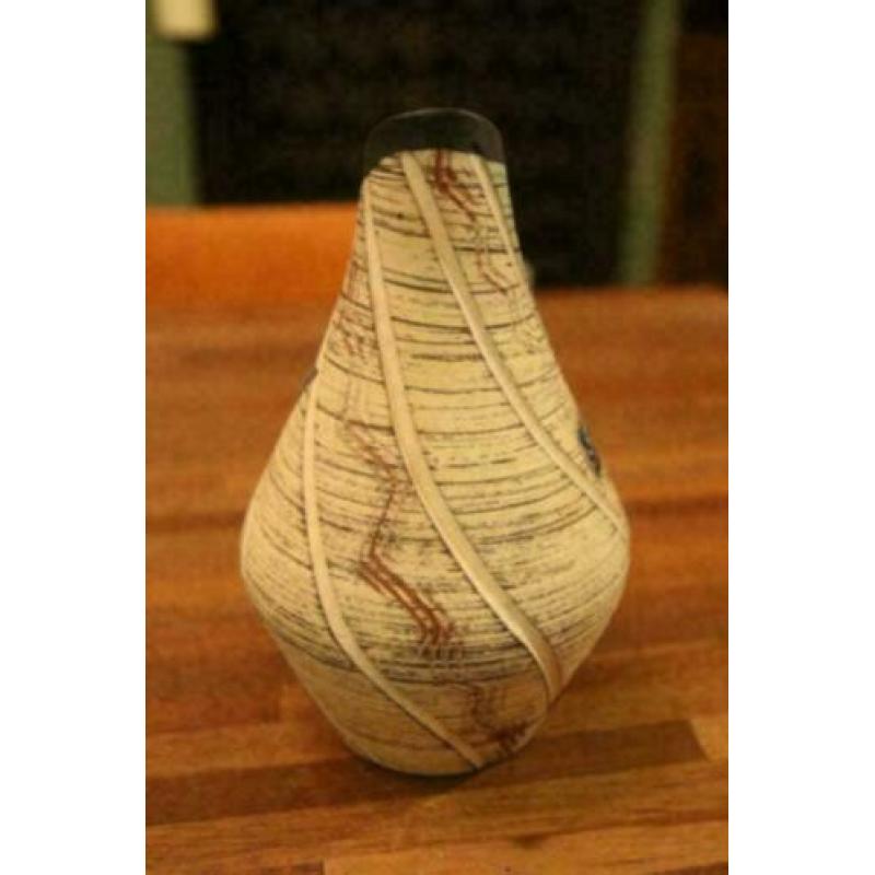Vintage vaas, Hillscheid, jaren 50, West Germany, 20 cm hoog
