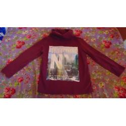 Col longsleeve Scamps&Boys maat 104 jongen
