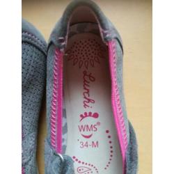 Leren ballerina's