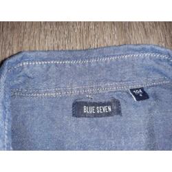 Super stoere spijkerblouse maat 104! Moet weg.