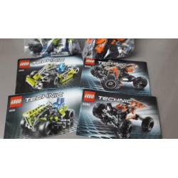 Lego Technic 8256 en 9392 – Coole race auto’s technisch Lego