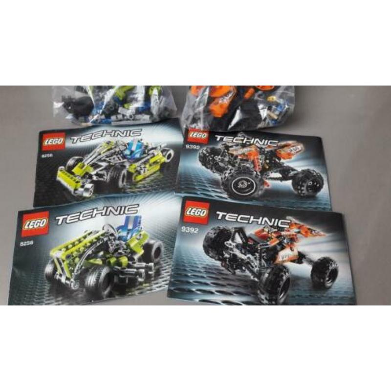 Lego Technic 8256 en 9392 – Coole race auto’s technisch Lego
