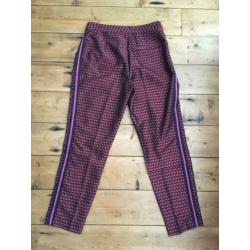 NIEUW: Zara Broek Pantalon Streep Rood Maat S