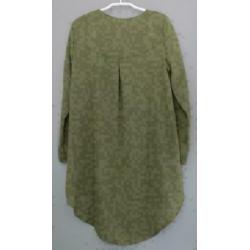 groene lange blouse maat S