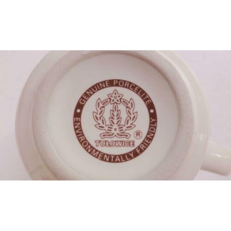 Tulowice servies genuine porcelite Polen, 60-er jaren